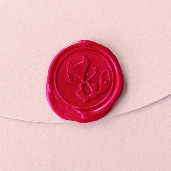 Fox Wax Seal Stamp/ wedding invitation seals/gift for kids/ woodland wax stamp-WS094