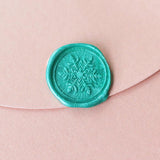 Snowflakes wax seal stamp winter holiday envelope seals--WS104