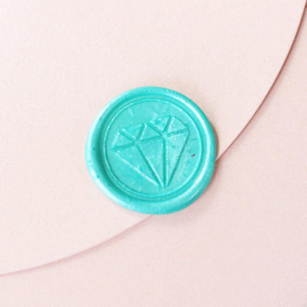 Diamond wax seal stamp wedding invitation seals  envelope seals--WS076