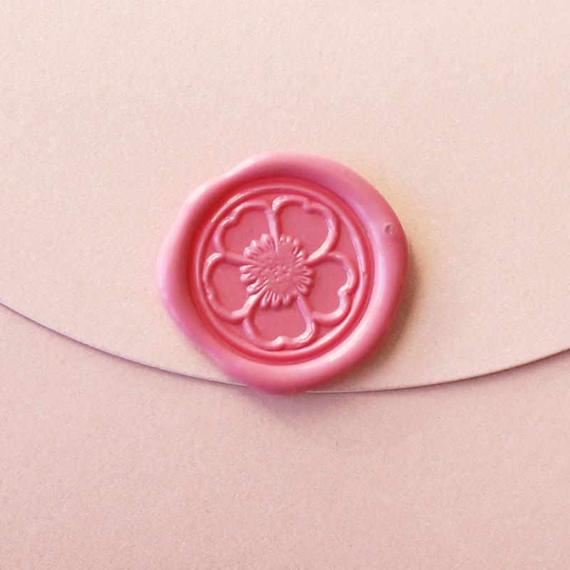 Poppy Wax Seal Stamp/ wedding invitation seals/flower envelope seals--WS007