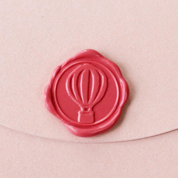 Hot air balloon Wax Seal Stamp/ romantic wedding invitation seals/ balloon letter seals--WS114