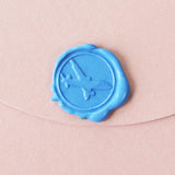 Airplane Wax Seal Stamp/ traveler wedding invitation seals/gift for traveler lover--WS131
