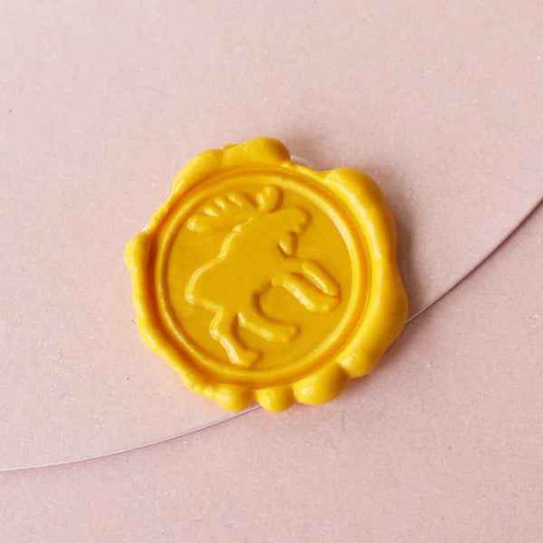 Deer Wax Seal Stamp/  sealing stamp/woodland animal wax seal/wax stamp--WS129