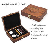 Flower skull wax seal stamp skull envelope seals gift box set