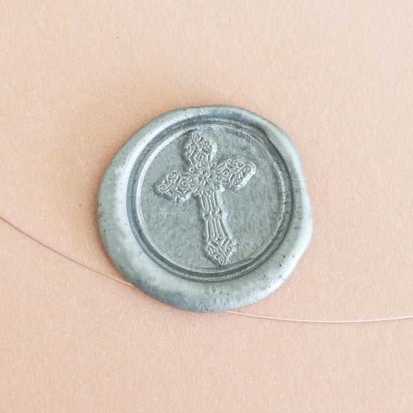 Cross Wax Seal Stamp/ wedding invitation seals/ envelope seals/--WS125