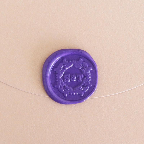 Custom decorative Initials wax seal stamp/personalized wedding logo stamp/wedding gift