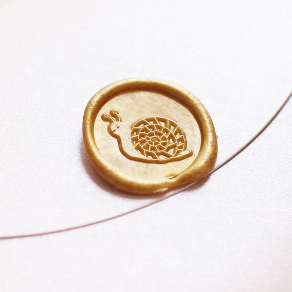 Snail Wax Seal Stamp/ wedding invitation seals/sealing wax--WS124