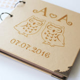 Personalized Heart Engraved Photo Album/ CPA003