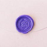 Custom Initials wax seal stamp/personalized wedding seals/wedding invitation seal/olive branch wedding stamp