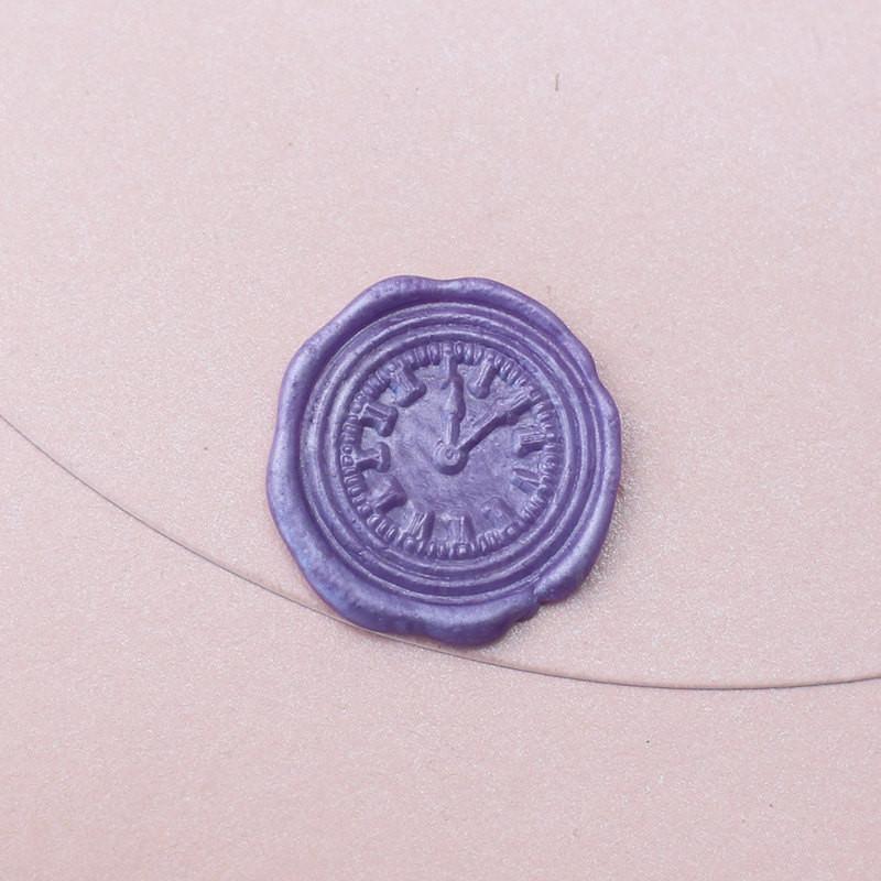 Clock Wax Seal Stamp/ wedding invitation seals/vintage Rome style seals--WS022