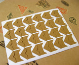 120 Pcs  Corner sticker PA040