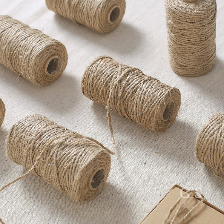 50 Meter vintage natural JUTE Twine String for crafting, gift