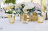 Acrylic Table Numbers for Wedding Party or Event, Gold or Silver Wedding Decor